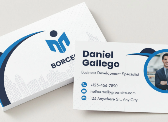 Business Card Template Canva