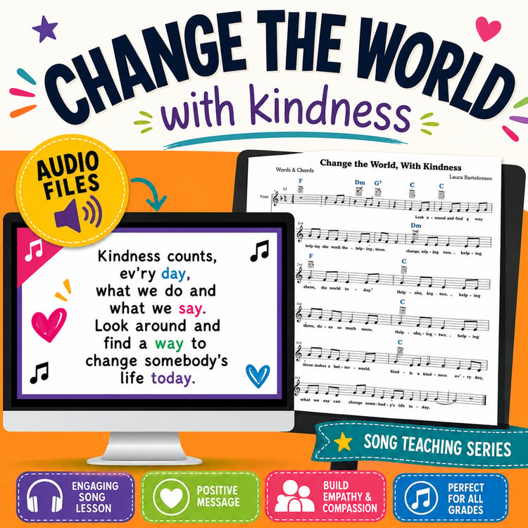"Change the World with Kindness" Song | Inspired by Amanda Gorman's Change Sings