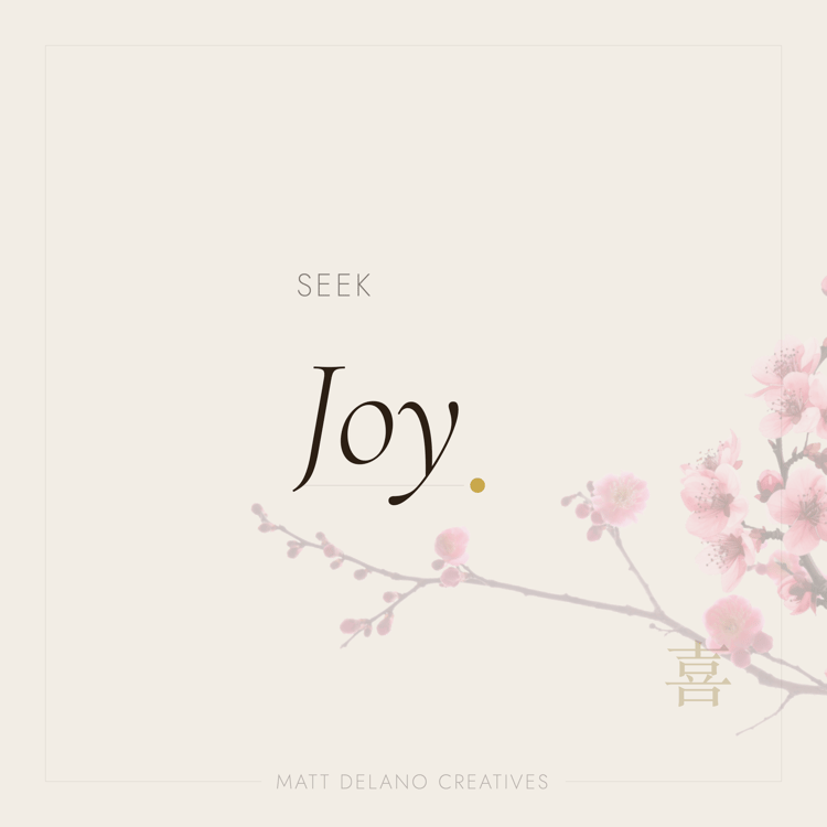 Seek Joy — Linen | Matt Delano Creatives