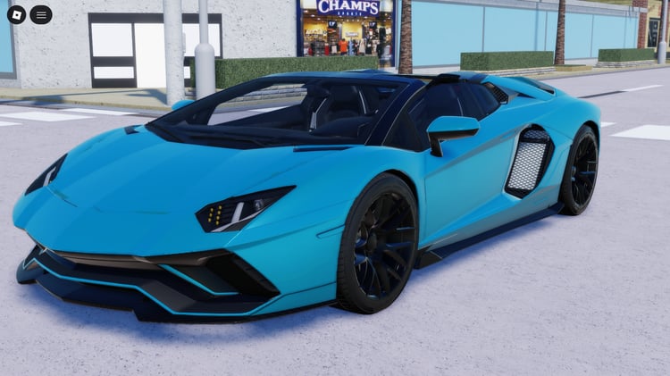 Roblox showroom car