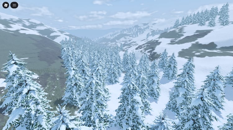 Roblox snow forest