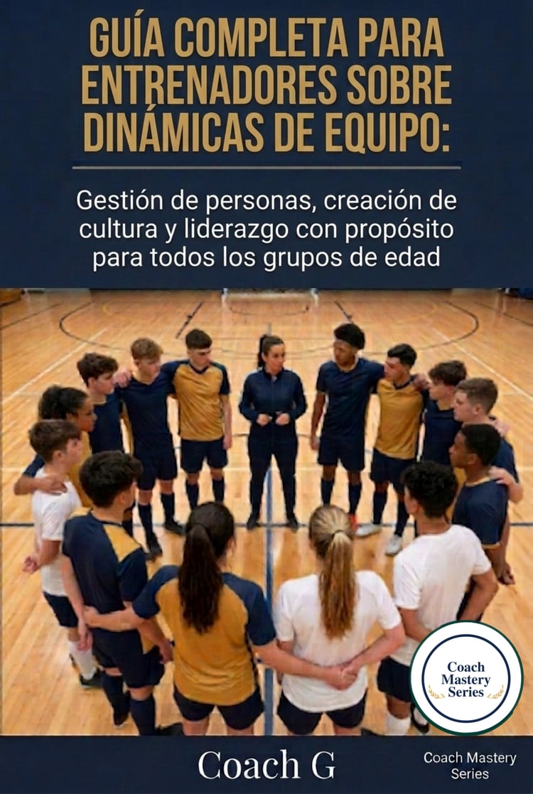Portada de La Guía Completa del Entrenador para Dinámicas de Equipo.
