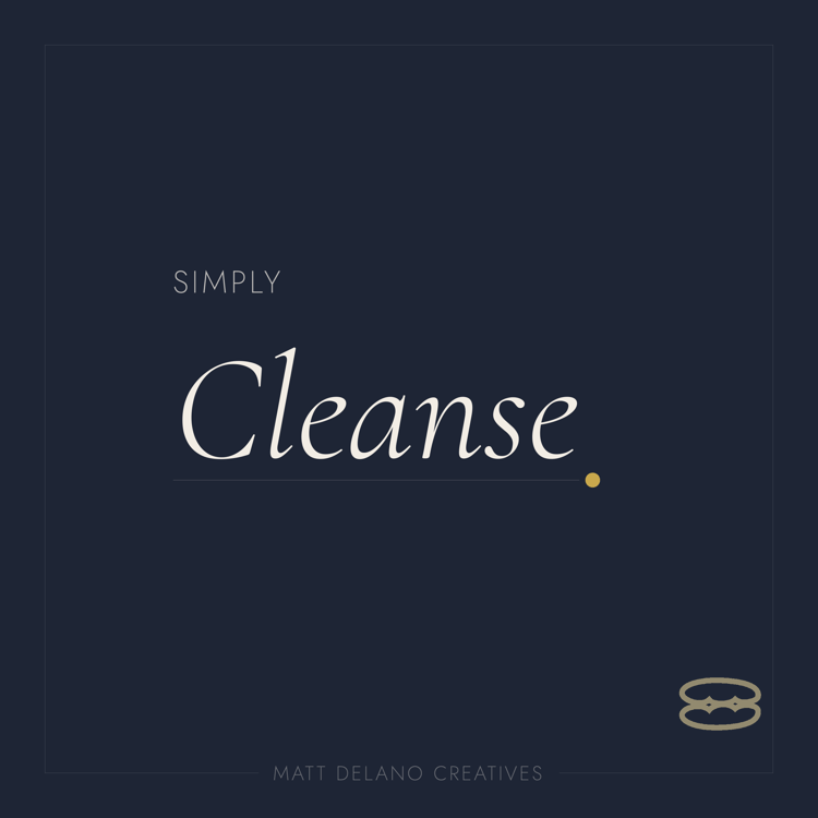 Simply Cleanse — Navy | Matt Delano Creatives