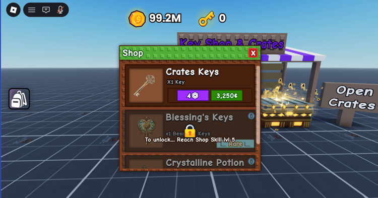 Roblox open case system