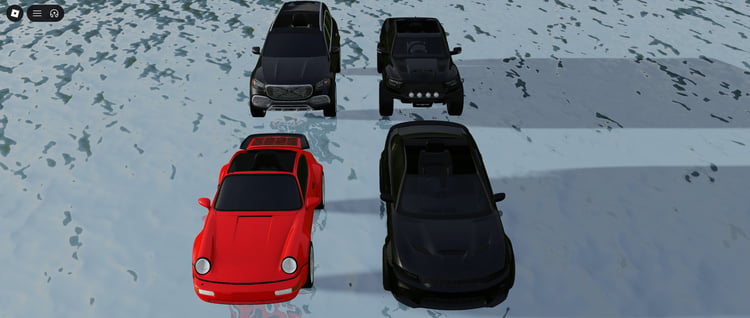 Roblox kids car pack