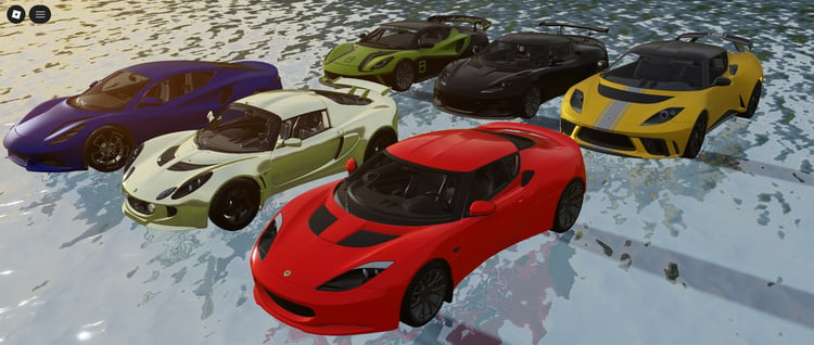 Roblox sports car collection
