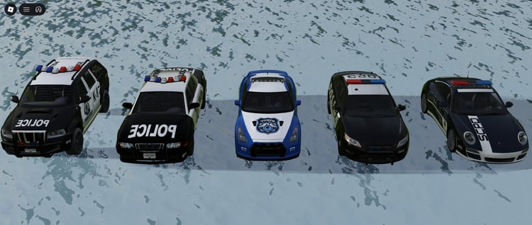 Roblox police vehicle pack