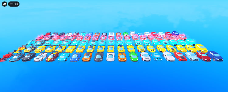 Roblox low poly cars