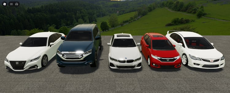 Roblox urban car pack