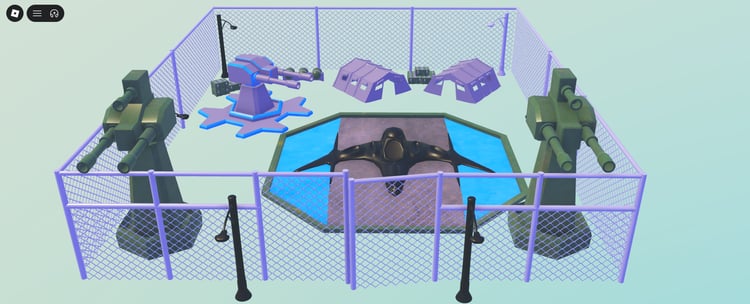 Roblox military base assets