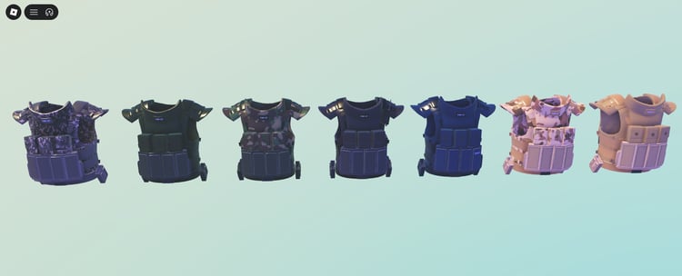 Roblox military vest