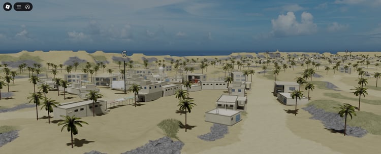 Roblox military desert map