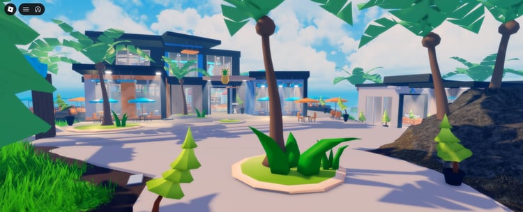 Roblox beach bar
