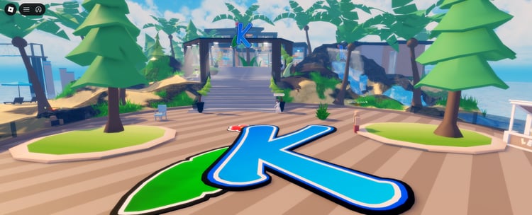 Roblox island café