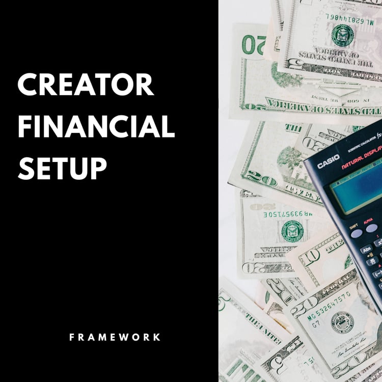 Creator Financial Setup Framework By Notion Elevation