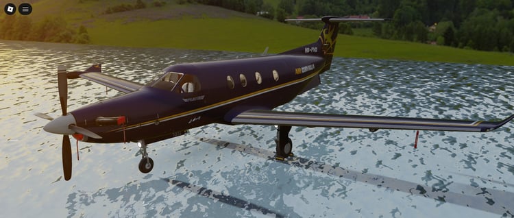 Roblox passenger aircraft interior