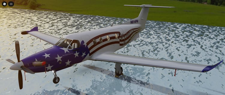 Roblox American aircraft