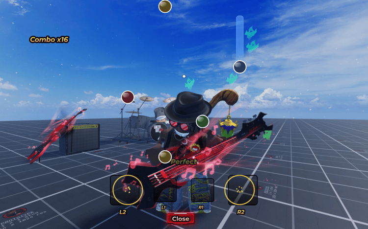 Roblox rhythm system