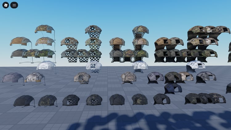 Roblox tactical headgear