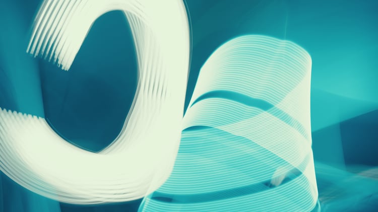 Blue Light Transition Effect