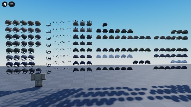 Roblox Dutch combat helmets