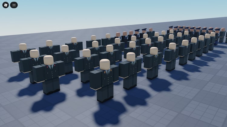 Dutch military ceremonial uniforms Roblox