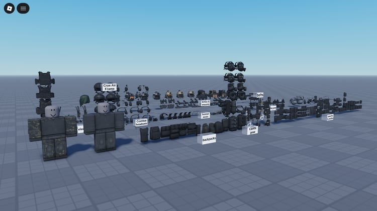 Roblox military pack