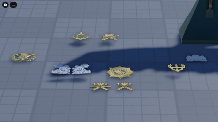 Roblox military medals pack