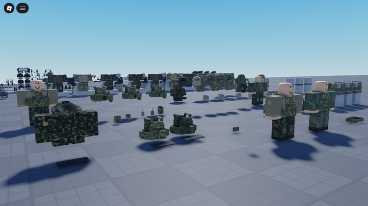 Roblox Dutch military equipment