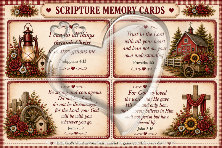 Scripture Memory Cards