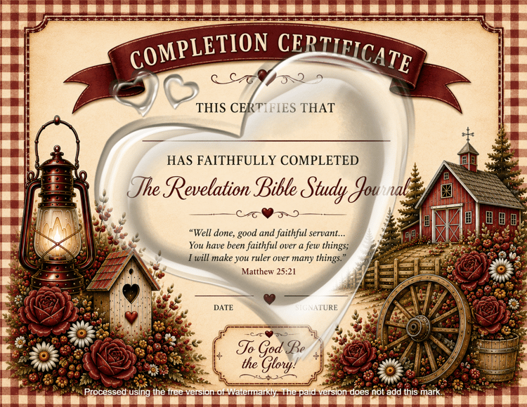 Completion Certificate