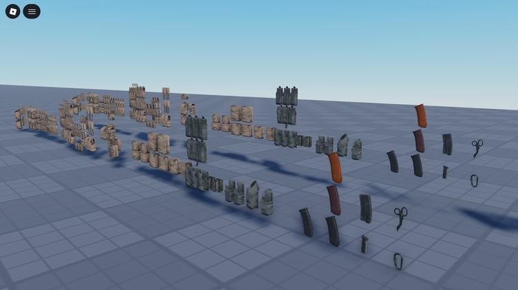 Roblox medical pouch accessories