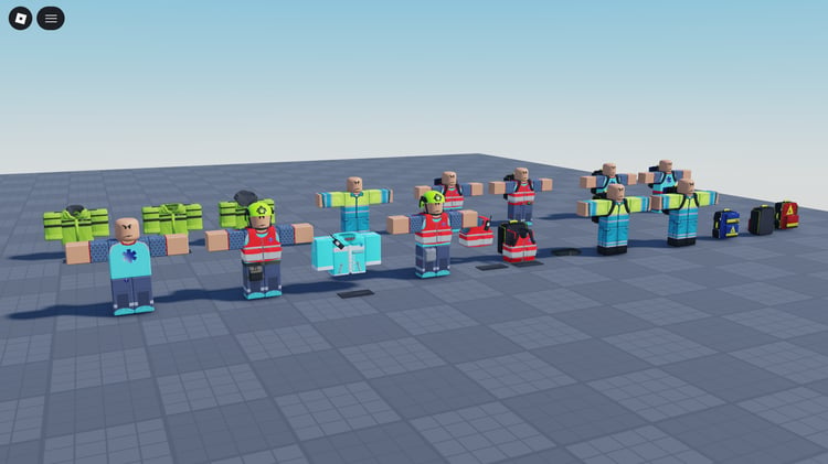 Roblox medical backpack