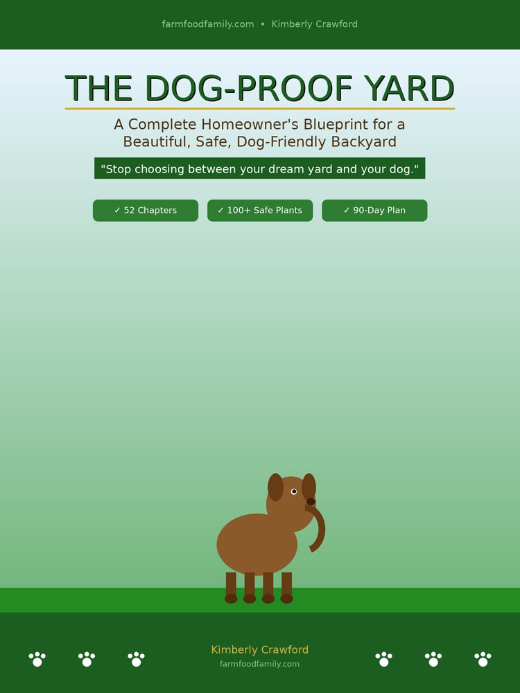 THE DOG-PROOF YARD — A 7-Zone System That Ends Digging & Mud