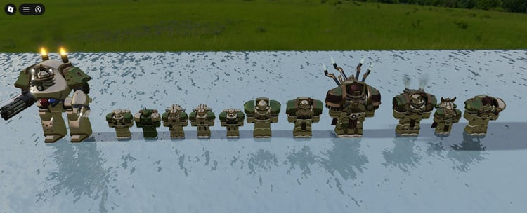 Roblox robot morph pack