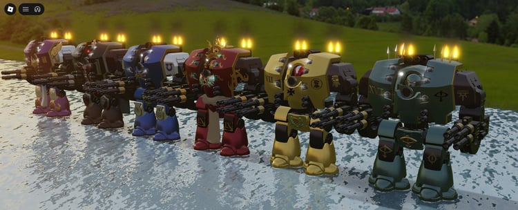 Roblox giant combat robot