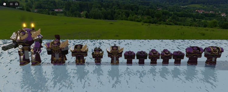 Roblox Robot Violet morph pack