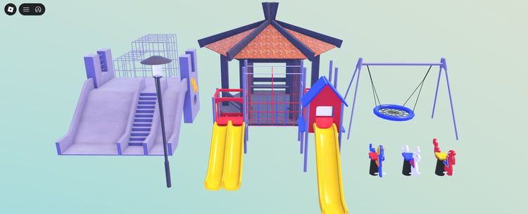 Roblox park assets