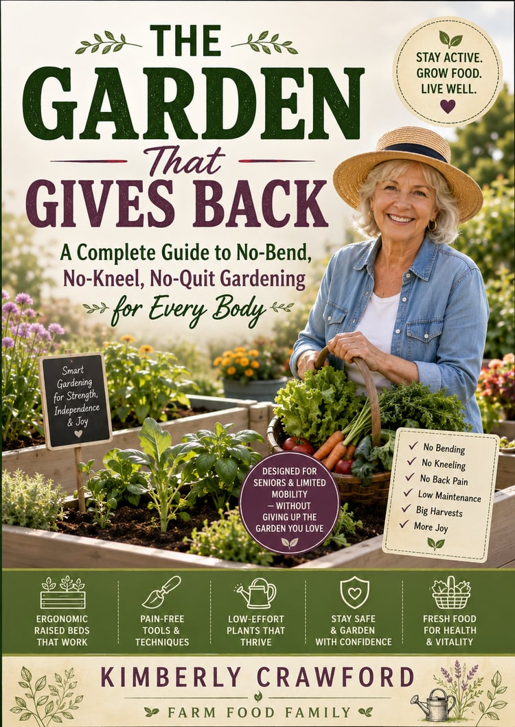 The Garden That Gives Back — No-Bend, No-Kneel Gardening for Every Body