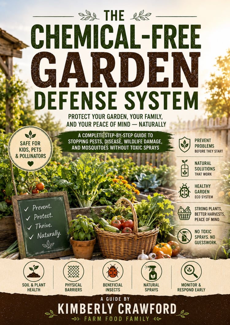 The Chemical-Free Garden Defense System — Pest-Resistant Plants Start With Soil