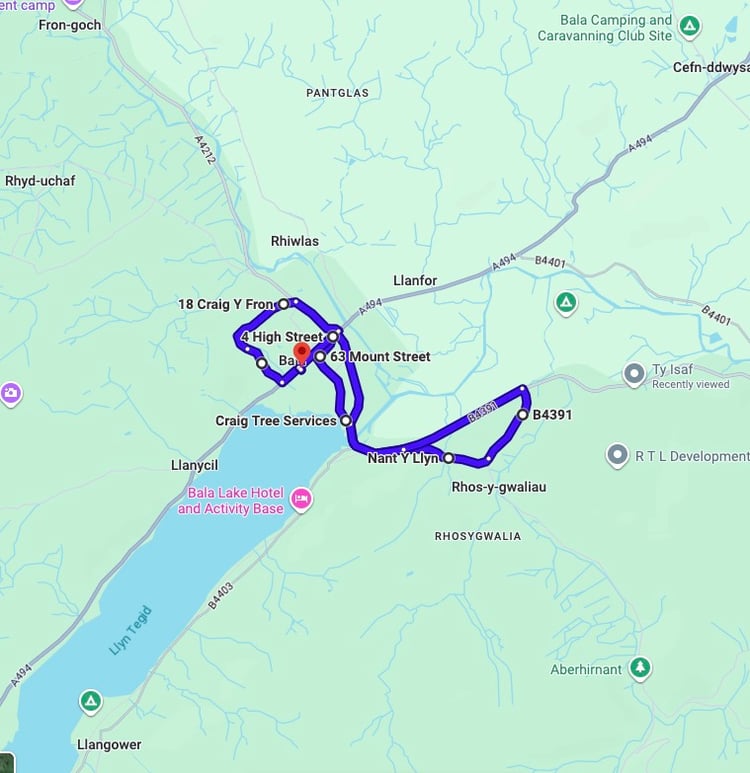 Practise real driving test routes for Bala Driving Test Centre. This PDF includes 5 Google Maps practice routes to help learner drivers prepare confidently for the practical driving test.