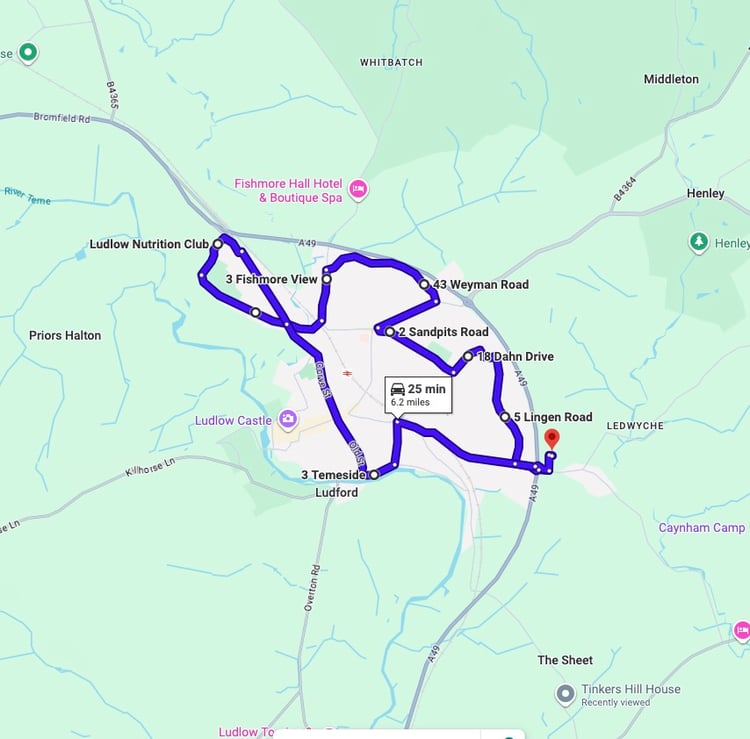 Practise real driving test routes for Ludlow Driving Test Centre. This PDF includes 8 Google Maps practice routes to help learner drivers prepare confidently for the practical driving test.