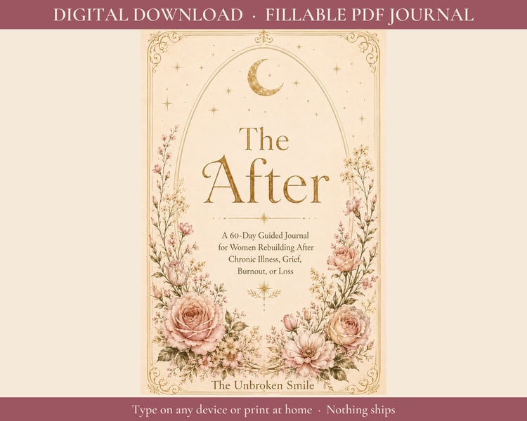 Cover of The After guided journal digital edition.