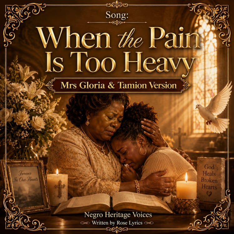 When the Pain Is Too Heavy Mrs. Gloria & Tamion Version cover by Negro Heritage Voices