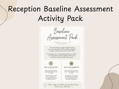 Reception Baseline Assessment Example Task Eyfs With Mrs S