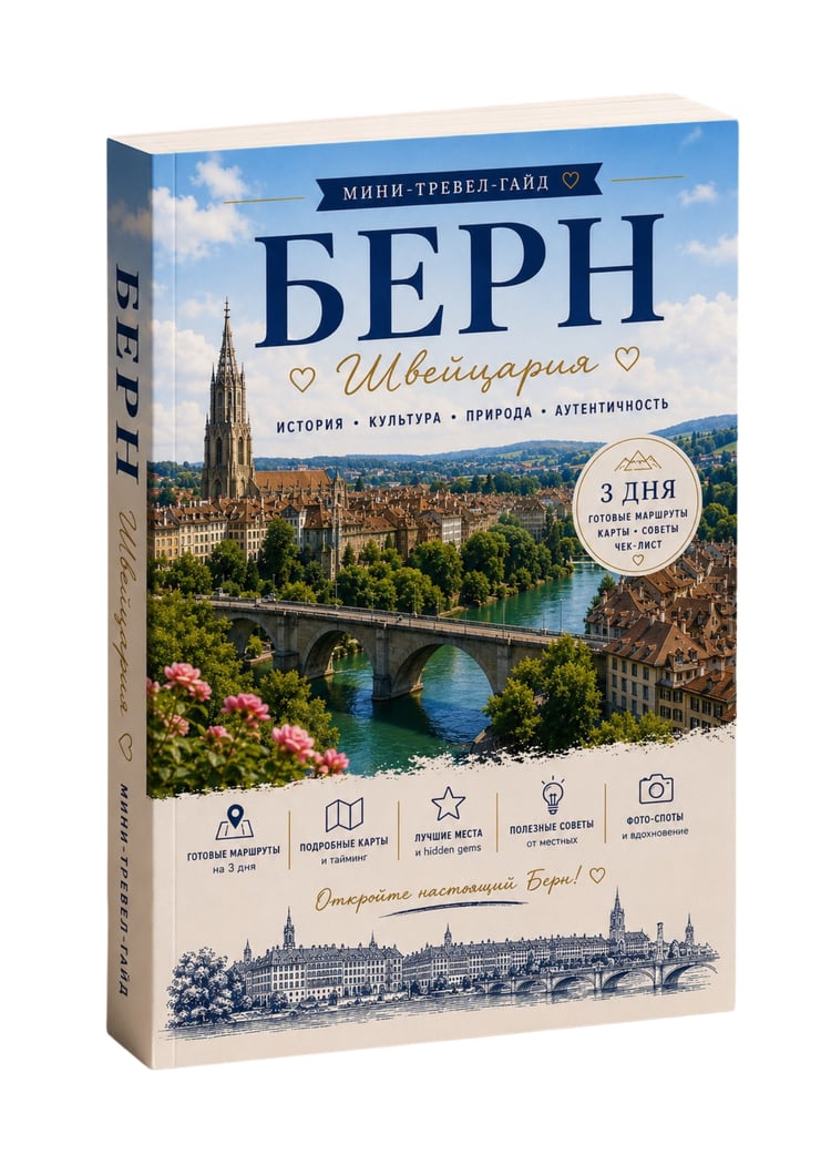 Путеводитель по Берну, Швейцария — интерактивный PDF-гид с Google Maps и готовыми маршрутами