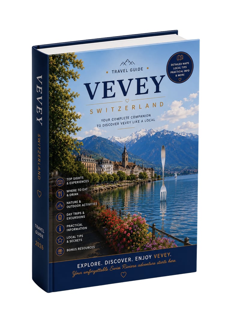Vevey Switzerland travel guide – interactive PDF with Google Maps and ready-made walking itineraries