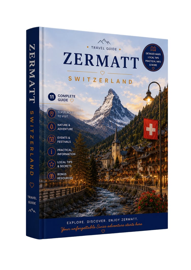 Zermatt Switzerland travel guide – interactive PDF with Google Maps and ready-made walking itineraries