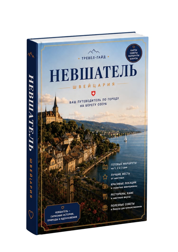Путеводитель по Невшателю, Швейцария — интерактивный PDF-гид с Google Maps и готовыми маршрутами