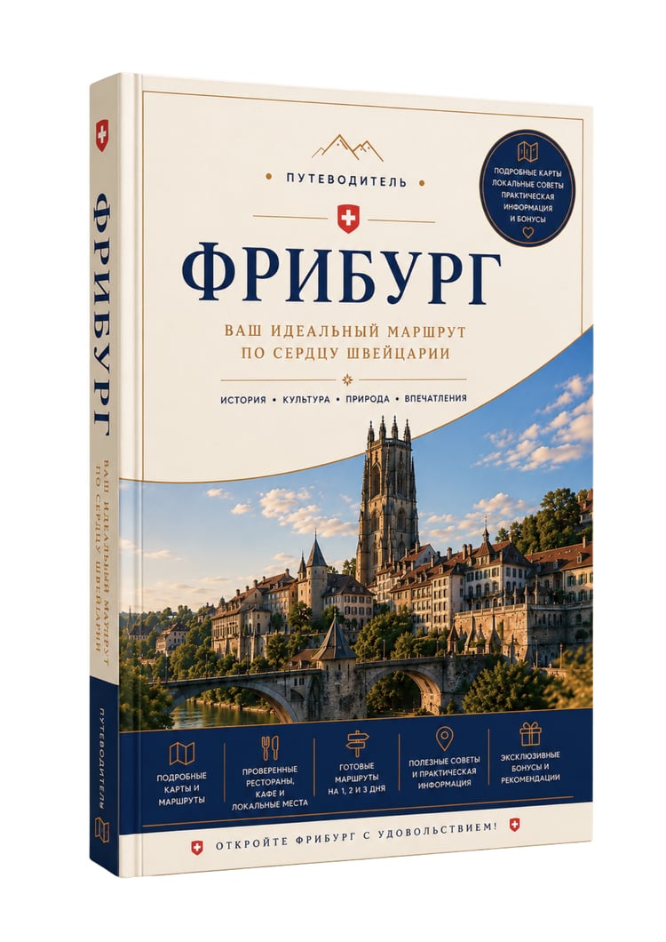 Путеводитель по Фрибургу, Швейцария — интерактивный PDF-гид с Google Maps и готовыми маршрутами